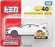 トミカ ホンダ シビック TYPE R 2024 開箱］TOMICA 2024 6月新 NO.120 HONDA CIVIC TYPE R Race